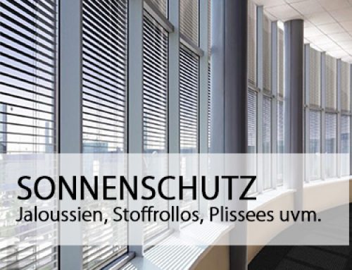 Sonnenschutzmittel für den Innenbereich