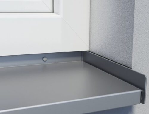 Außenfensterbänke aus Aluminium