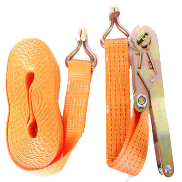 Spanngurt, 2-tlg Zurrgurt 8m 4t orange Ratsche