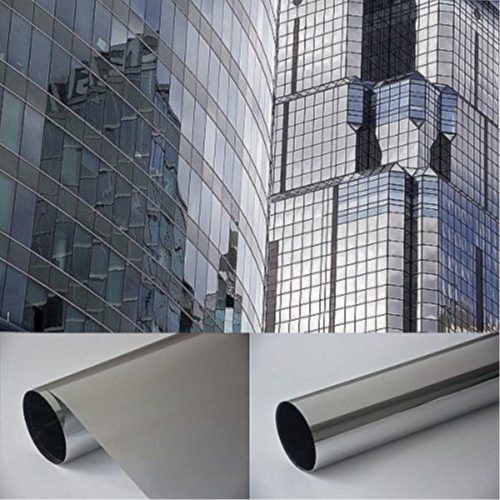 Extrem spiegelnt und Standard Spiegelfolien