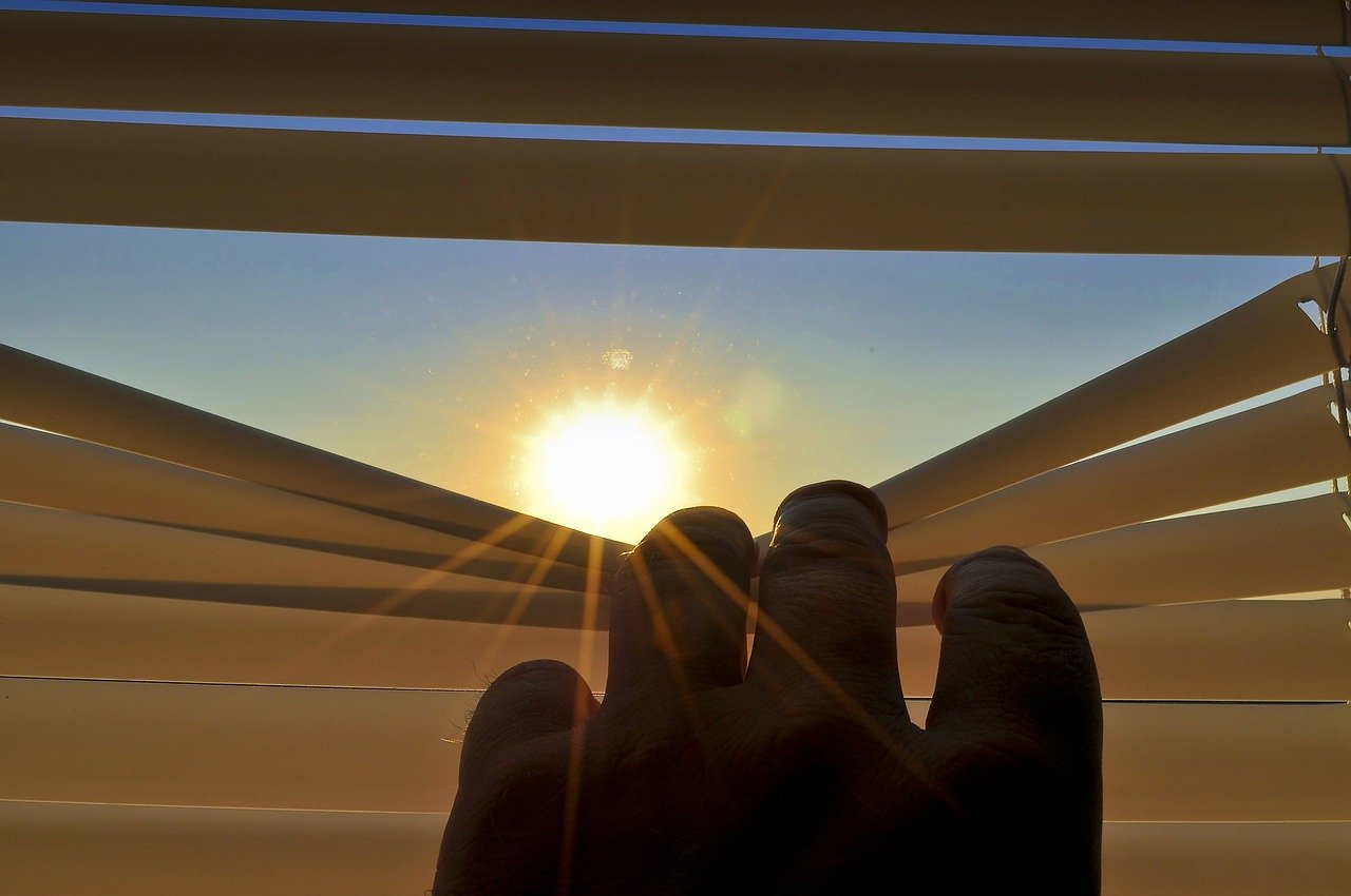 Mehr Sichtschutz als Sonnenschutz