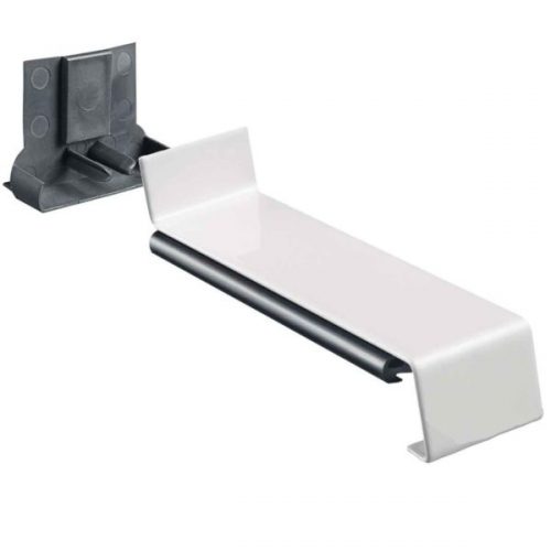 Stossverbinder-Standard-mit-Dichtteil-Alu---weiss-9016--20_40-Bende