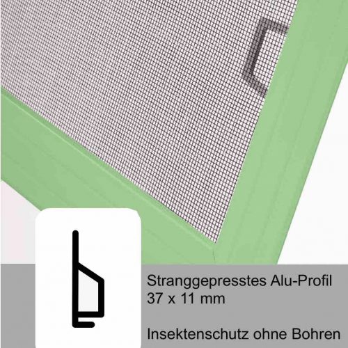 C11_Insektenschutz_Schnitt_Fliegengitter_Spannrahmen Fix