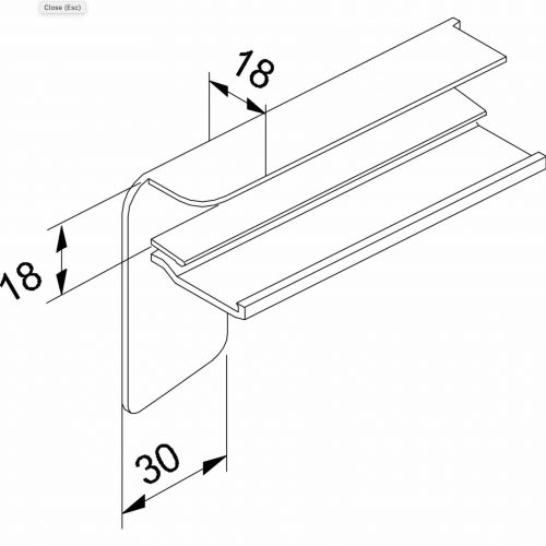 Alu-fensterbank-RAL-20-20-blende
