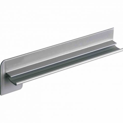 Alu Seitenabschlüsse Sichtbeton Graualuminium RAL 9007