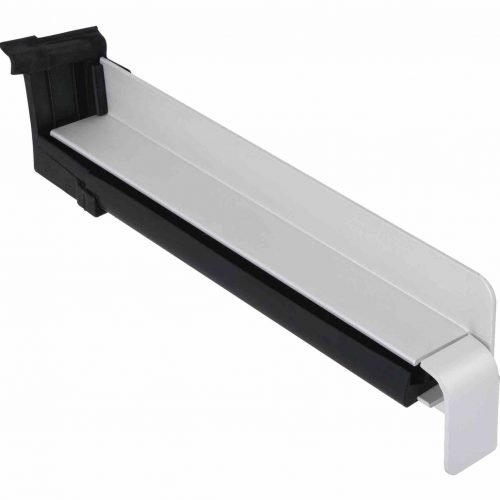 Alu Seitenabschlüsse L mit Dichtteil - Sichtbeton - Alu blank
