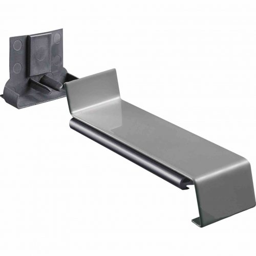 Stoßverbinder-Soft-mit-Dichtteil-Alu-gerader-Stoß-graualuminium RAL-9007