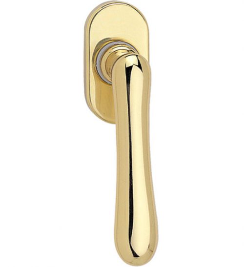 MARCHESI Fenstergriff ELEGANT - verdeckt geschraubt, Messing