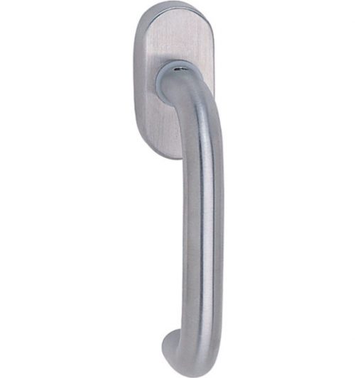 Fenstergriff SCH - Line U - Form - verdeckt geschraubt, silber eloxiert