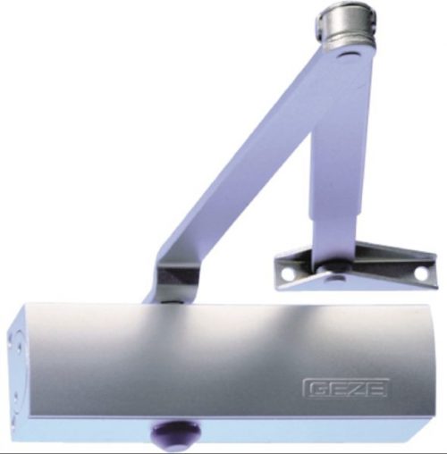 Türschließer GEZE TS 1500 mit Gestänge , EN 3-4 silber