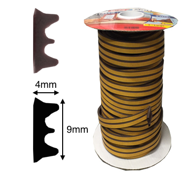 TESA – Gummidichtung für 1-3,5mm Fensterfuge