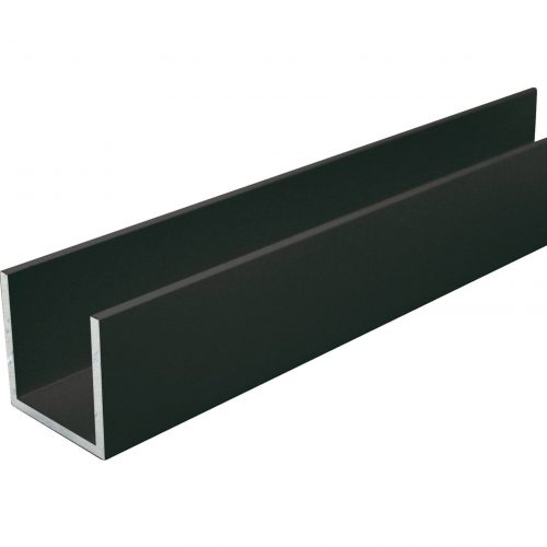 Aluminium U-Profil eloxiert E6/C35