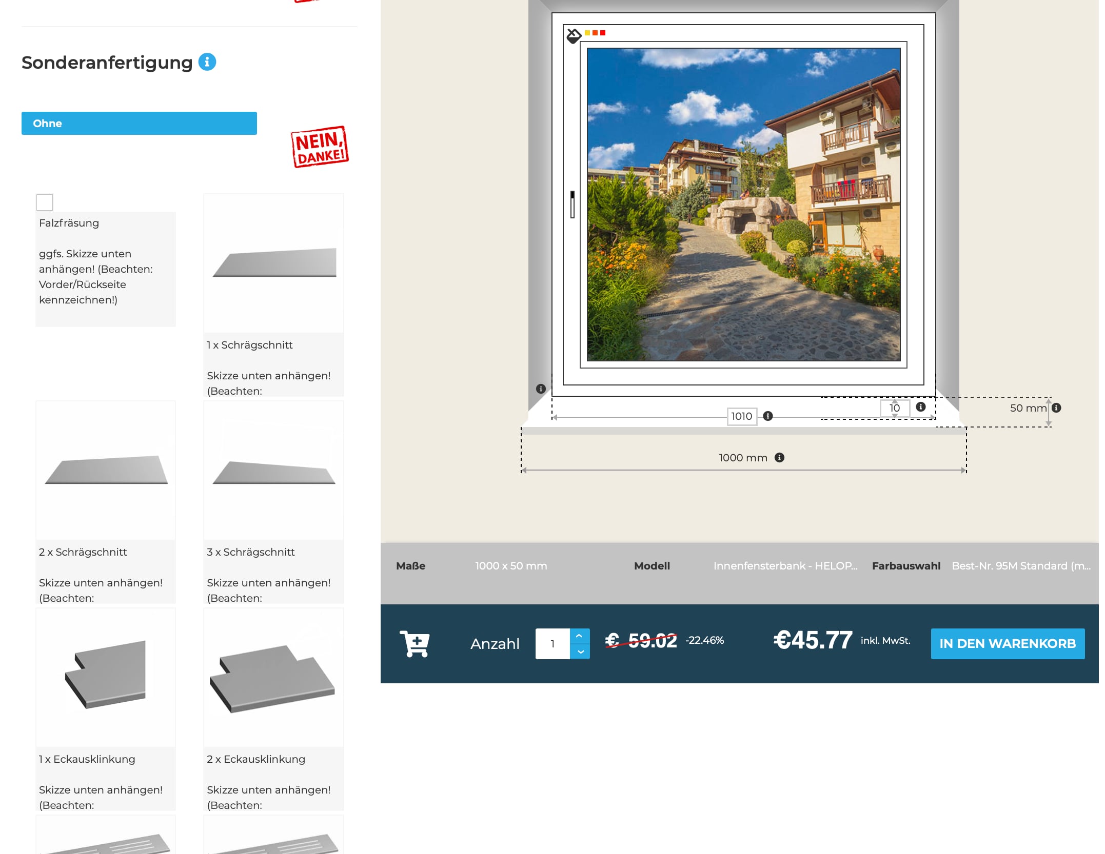 Innenfensterbänke-Online-Konfigurator-Sonderanfertigung