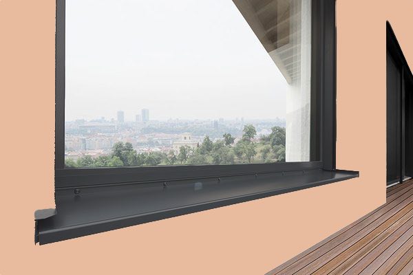 Aluminiumfensterbank